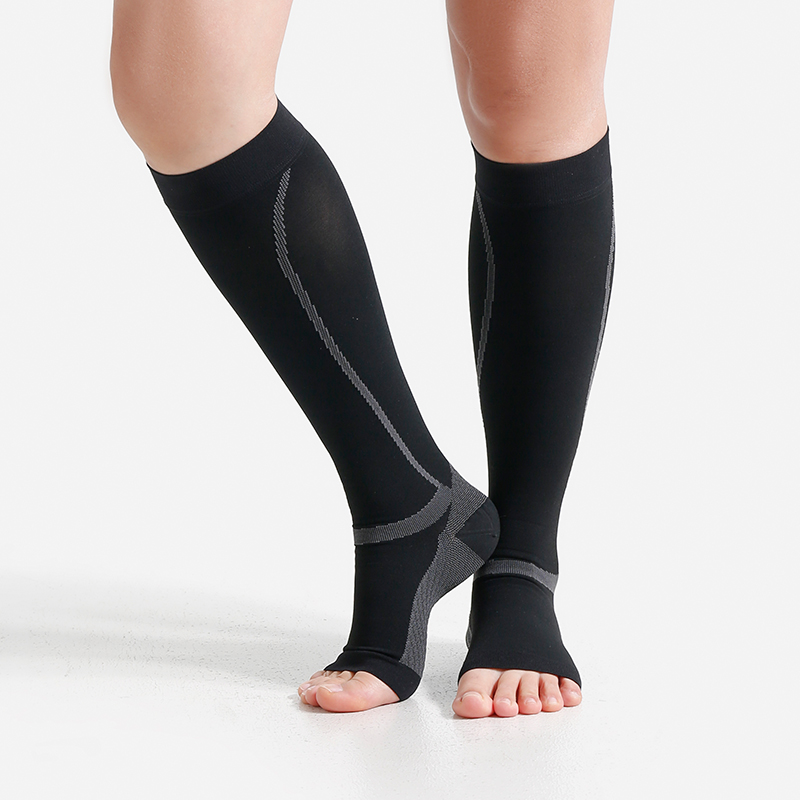 Open Toe Compression Socks