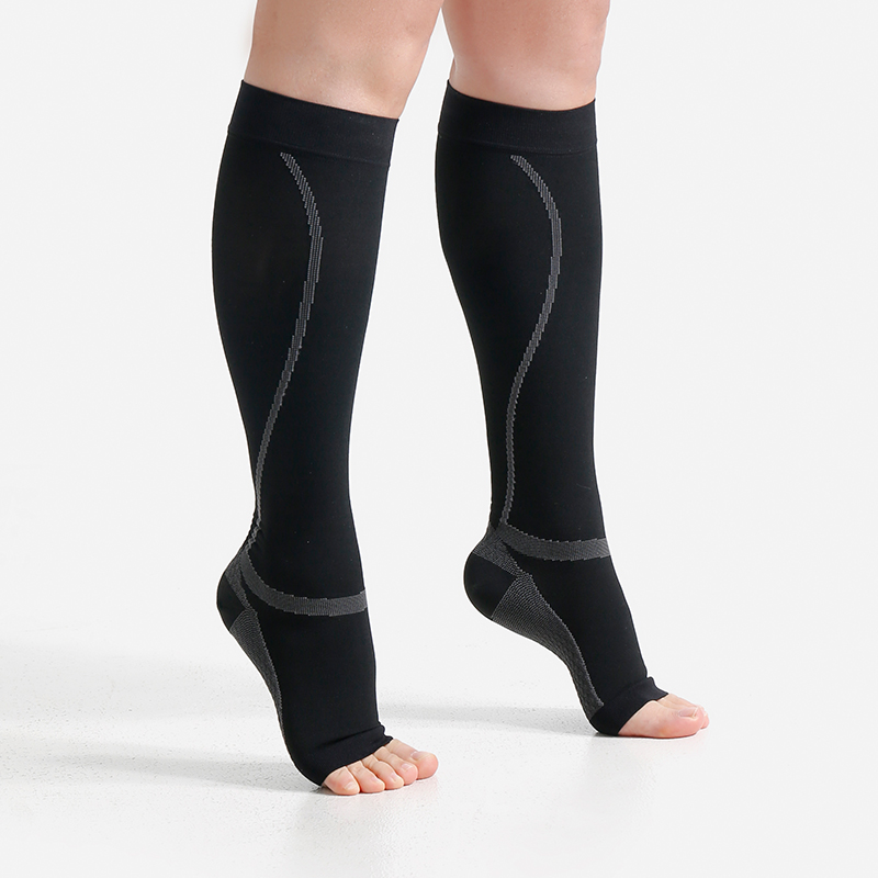 Open Toe Compression Socks