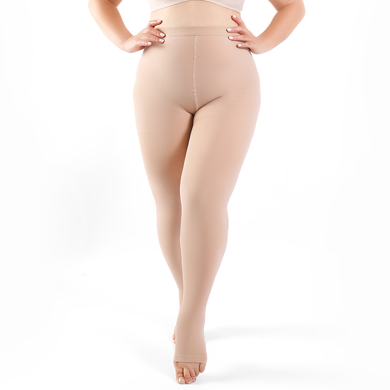 Open Toe Compression Tights