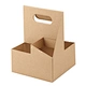 Portable paper cup holder