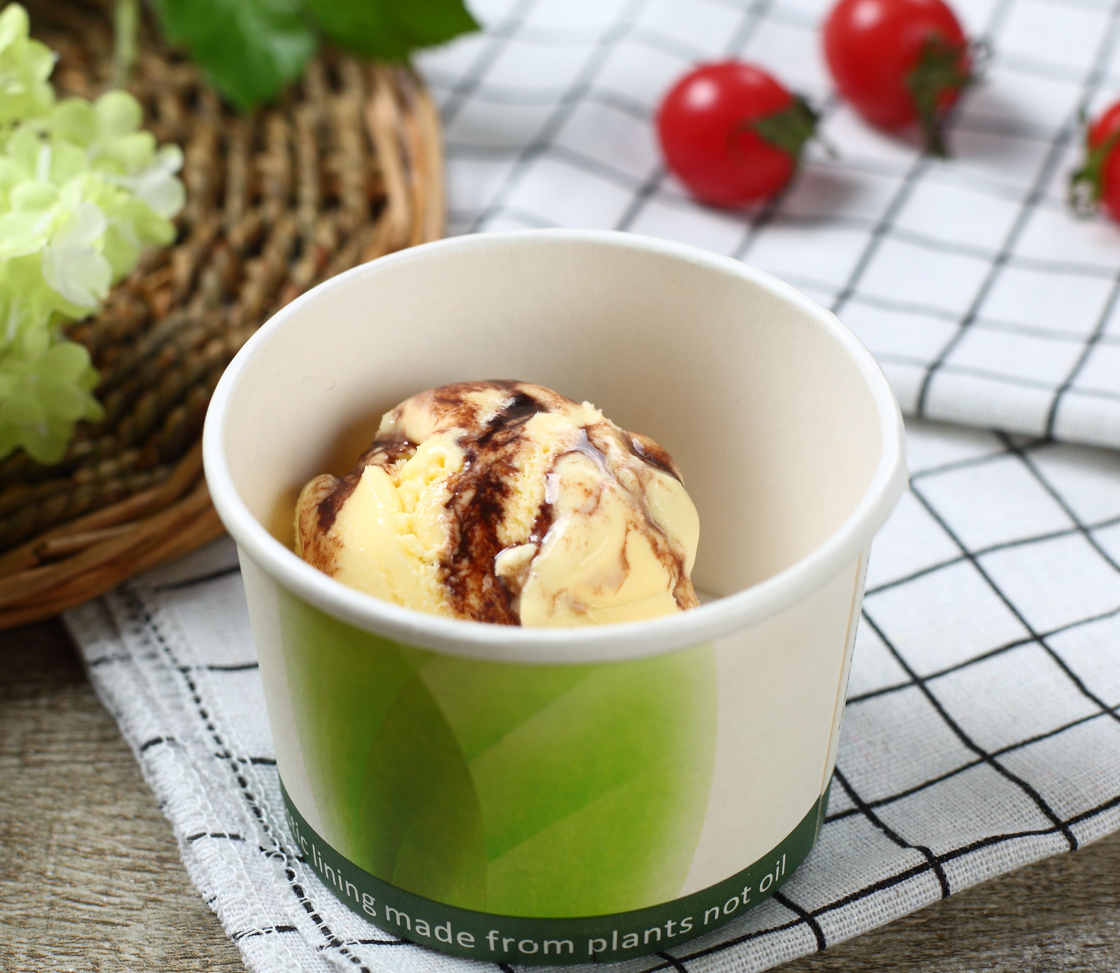 paper ice cream cups