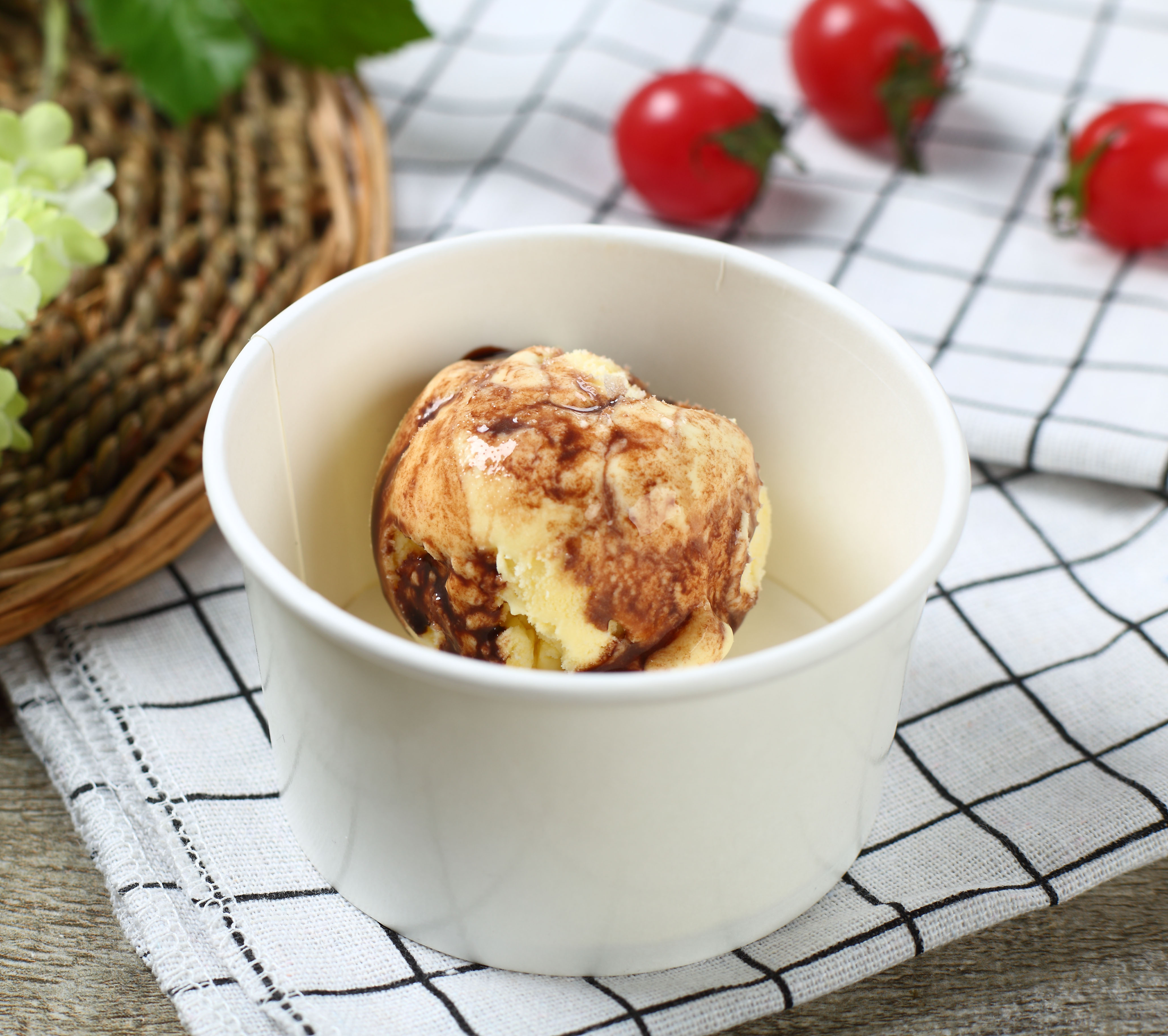 custom printed ice cream cups