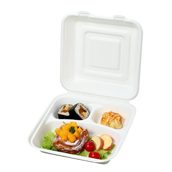Sugarcane Bagasse Trays
