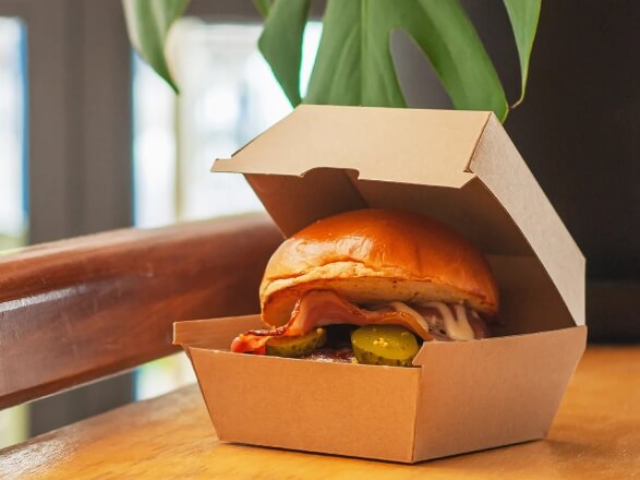 Corrugated Burger Box