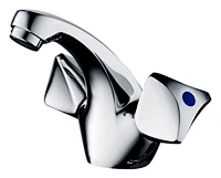 Two handle basin mixer