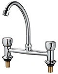 Two Handle Kitchen MixerSize: 8"