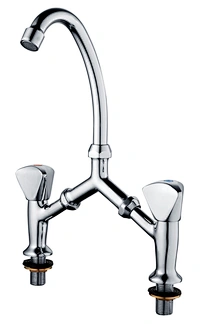 Two handle  bridge  mixer