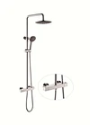 Two functions thermostatic shower mixer