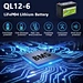 12.8V 6Ah Lifepo4 Lithium Iron Battery Rack-mount Module Support Deep Cycle