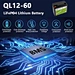 12.8V 60Ah Lifepo4 Lithium Iron Battery Rack-mount Module Support Deep Cycle High Rate Charge