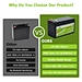12.8V 6Ah Lifepo4 Lithium Iron Battery Rack-mount Module Support Deep Cycle