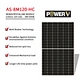 shingled halfcell solar panel 605w