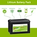 Safety Deep Cycle Lifepo4 100ah 12.8 Volts Lithium Battery
