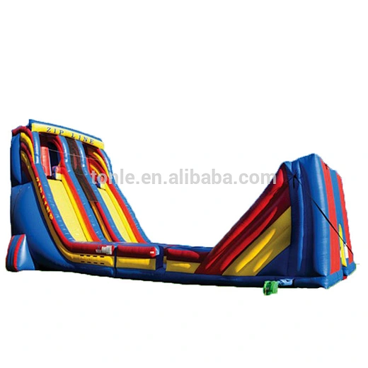 inflatable zip line slide from China Manufacturer - Tonle Inflatables