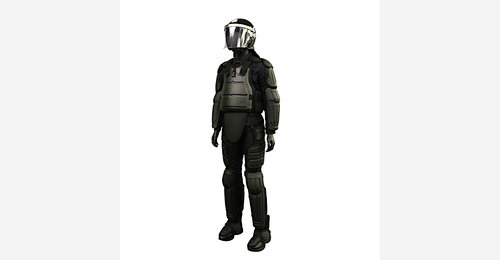 anti-riot suit , police riot gear , military riot gear