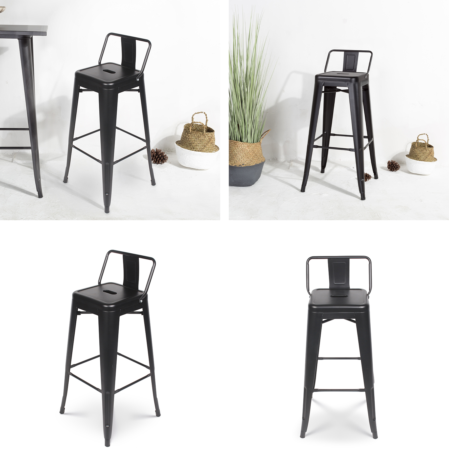 iron dining chairs