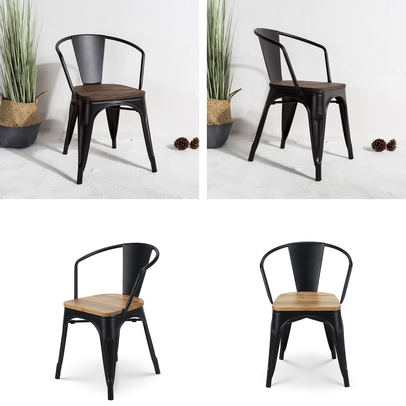 iron chairs