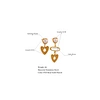 heart earrings