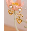 heart earrings