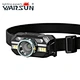 WARSUN WD09 Lightweight Headlamp-Wave sensing