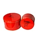 This biscuit tin container is a great way to store your favorite biscuits. Its sturdy metal construction and airtight lid help keep them fresh and crunchy for longer. The stylish design adds a touch of elegance to your kitchen décor.