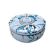 These stylish iron cans are the perfect way to store your candles. With their durable construction and classic design, they're sure to keep your favorite candle safe and secure.These tin candle jars are perfect for creating a cozy and relaxing atmosphere.