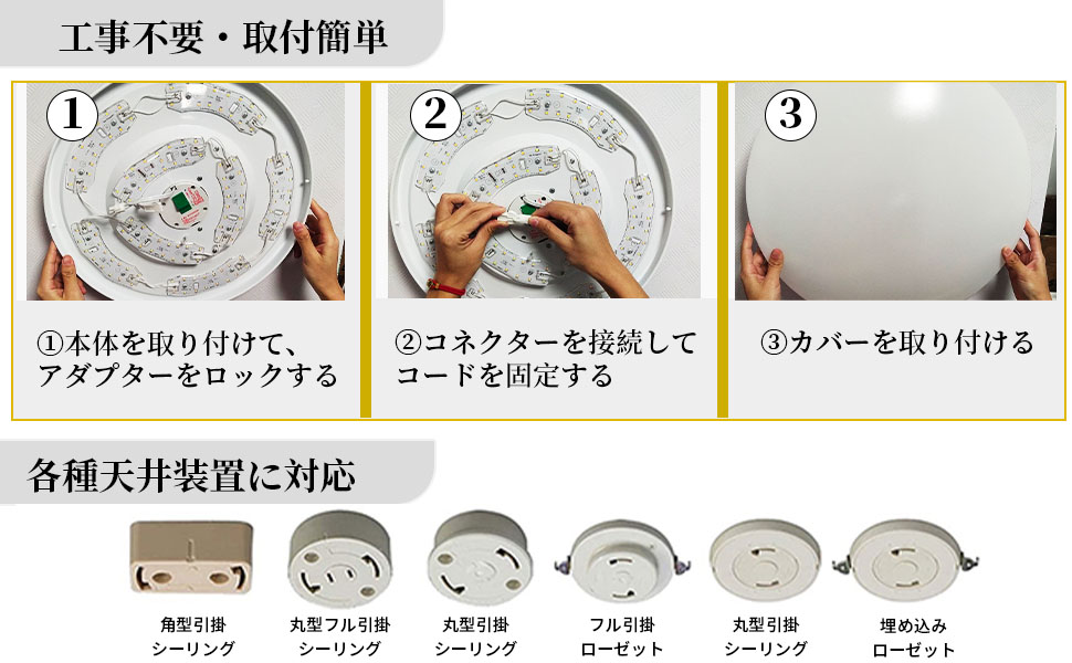 LEDシーリングライト