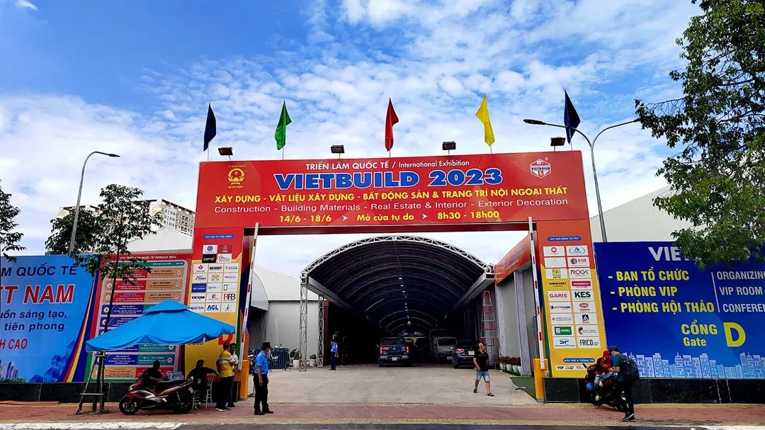 Exhibition Entrance of VIETBUILD 2023