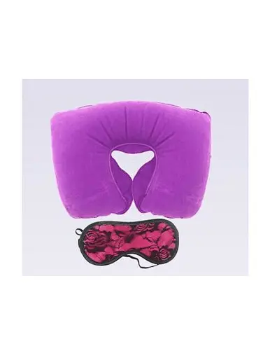 Purple Travel Pillow