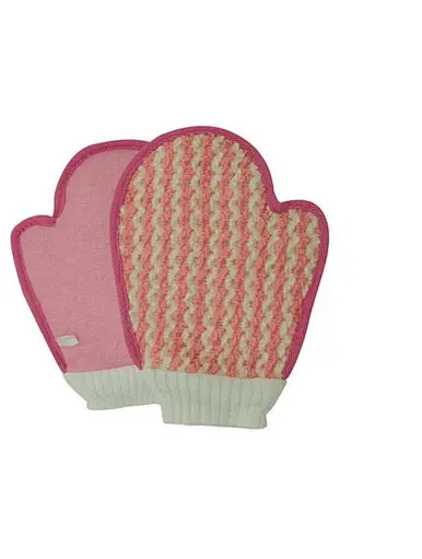 shower glove scrub