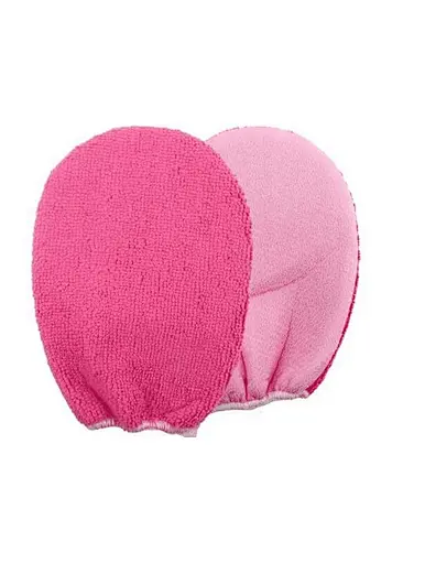 shower glove scrub