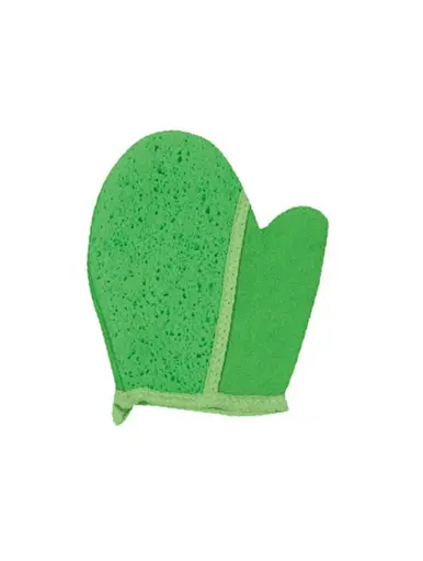 shower glove scrub