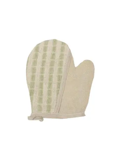 bathing gloves scrub