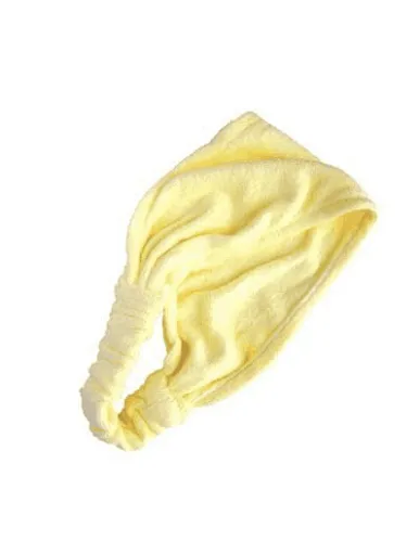 terry cloth headband for washing face