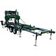 portable sawmill with trailer