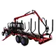 Wood Log Trailer