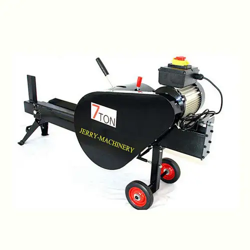 7 TON Horizontal Electric Wood Log Splitter Electric Hydraulic Wood Splitter Log Cutter And Splitter Machine