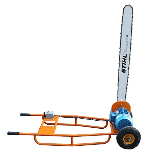 China JieRui wood professional log slaher wood cutting chainsaw machine for sale