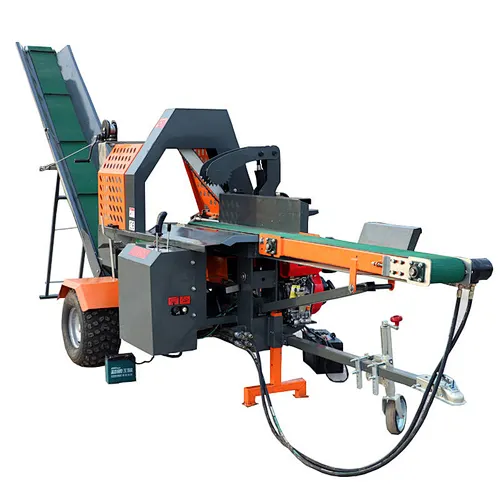 Jerry high quality 15on 20ton firewood processor log splitter forestry machinery for sale