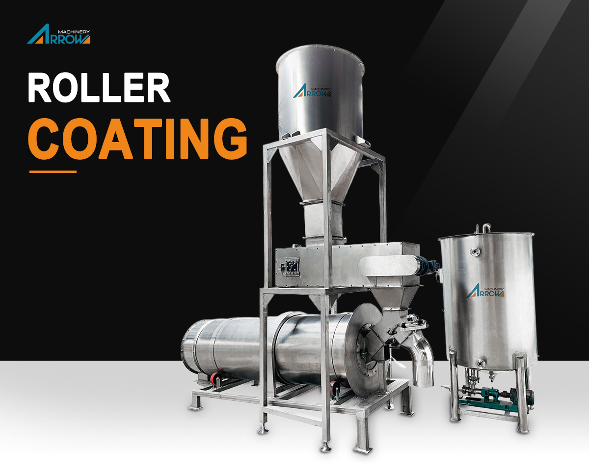 Roller Coating, pellet spraying machine, pellet coating machine, spray coating machine, vitamins add machine, nutrition coating machine,