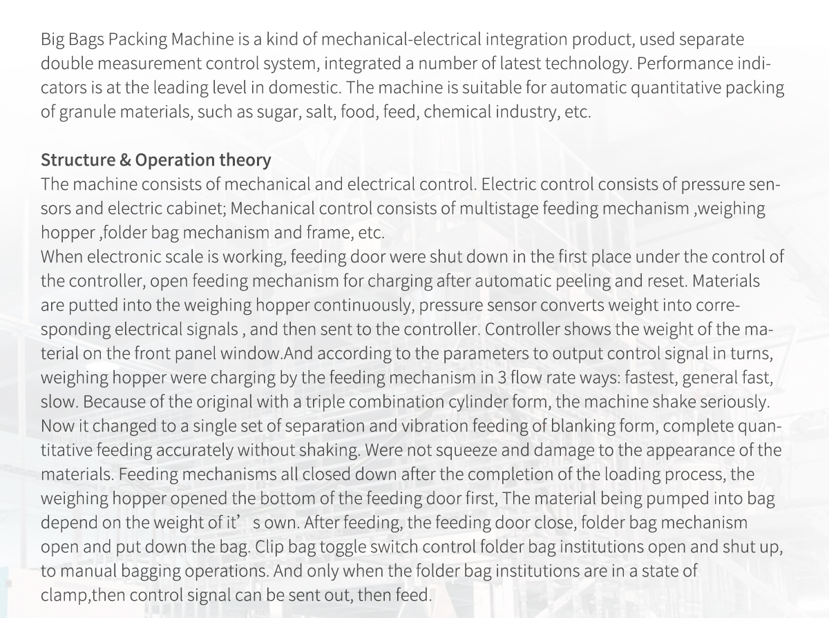 Packaging Machinery, big bag packing machines, big bag packing systems, Big Bag Filler, Big Bag unloader, Big Bag Loader, packing Machine, Packaging Machine, Automated Packing Machine, Industiral Packing Machine, Packaging Equipment,