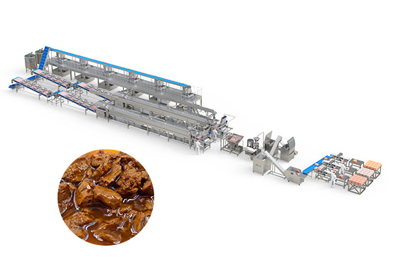 wet pet food making machine