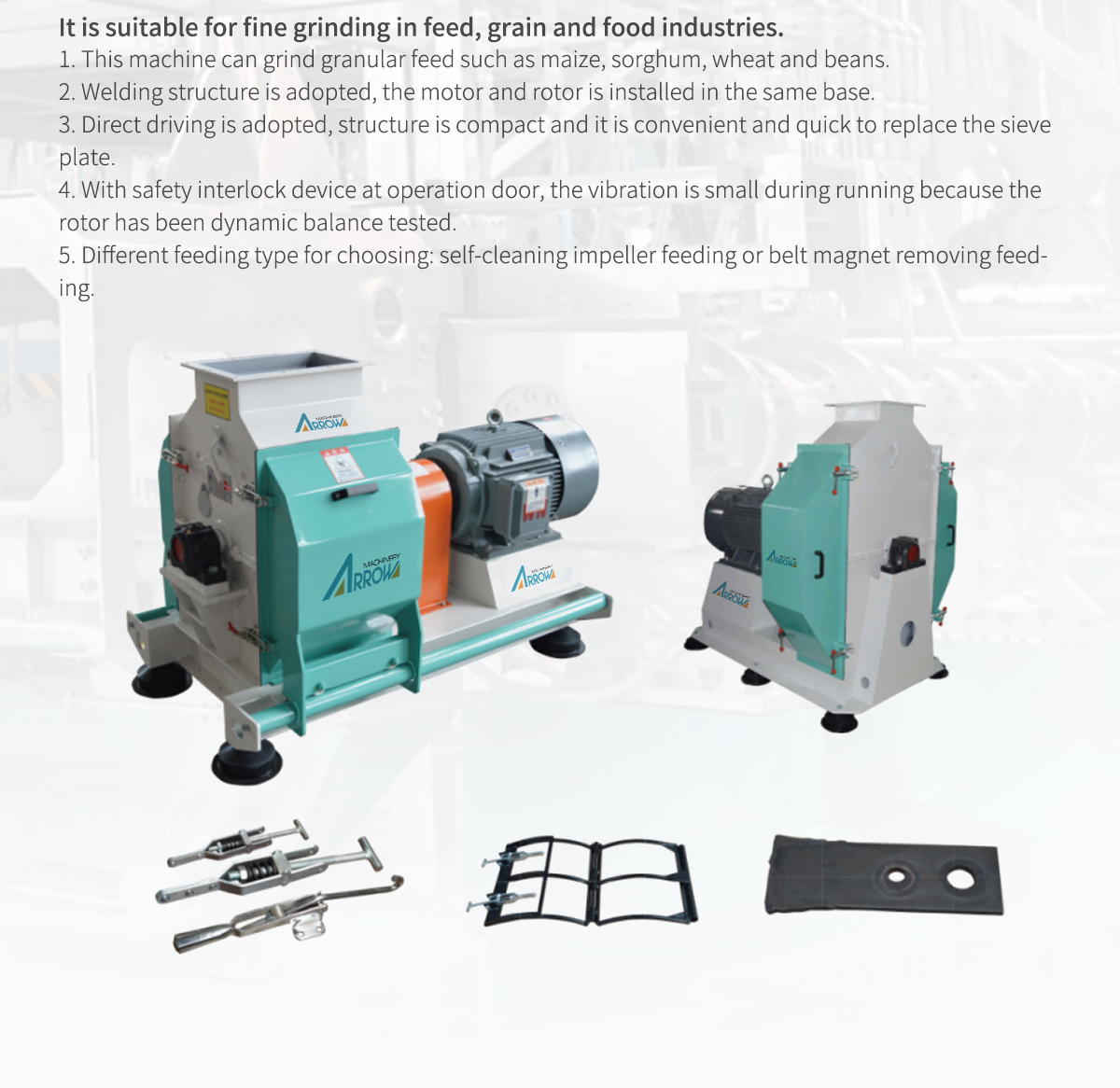 Normal Hammermill, corn grinder, feed grinding machine, grain mills, flour grinding machine, feed hammer mill, electric corn grinder, crushing machine, corn hammer mill, animal feed grinding mill,