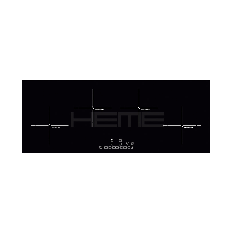 China manufacturer custom built-in 4 burners 900mm induction hob