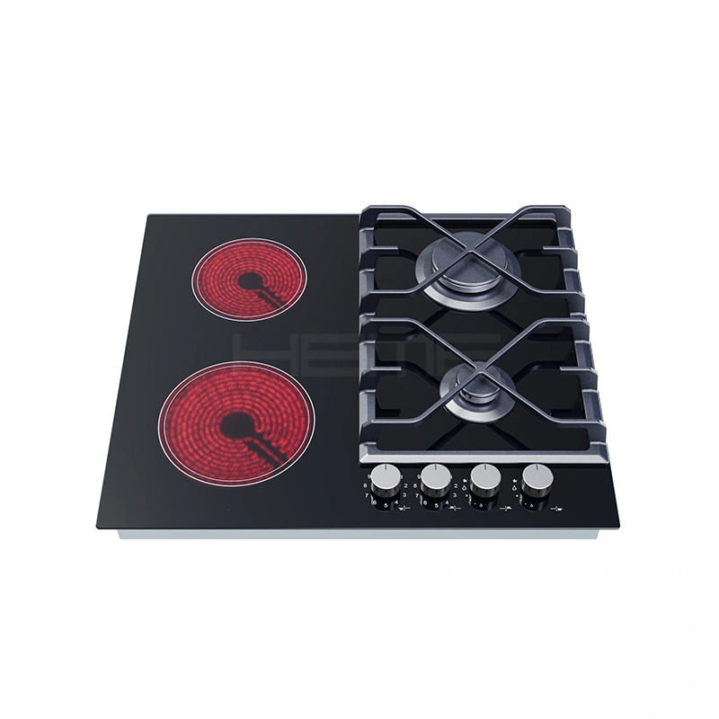 combination gas and electric stove