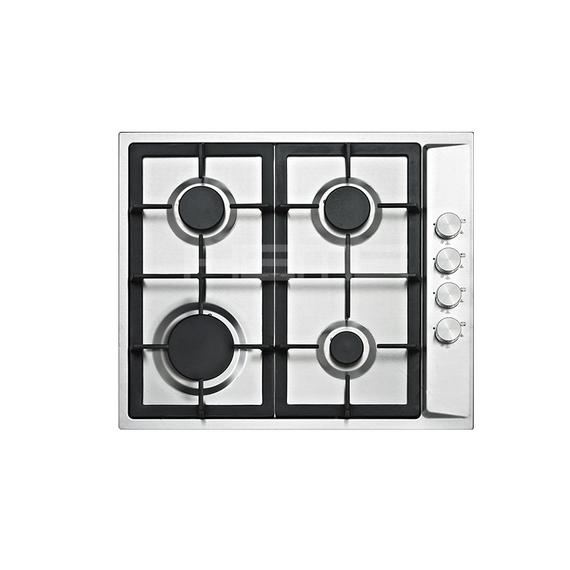 600mm Stainless Steel 4 Sealed Burners Built-in Gas Cooker Hob