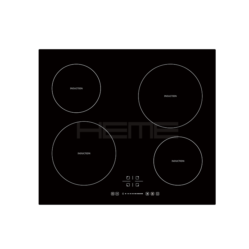 Professional custom or standard manufacturer built in 4 burners induction cooktop
