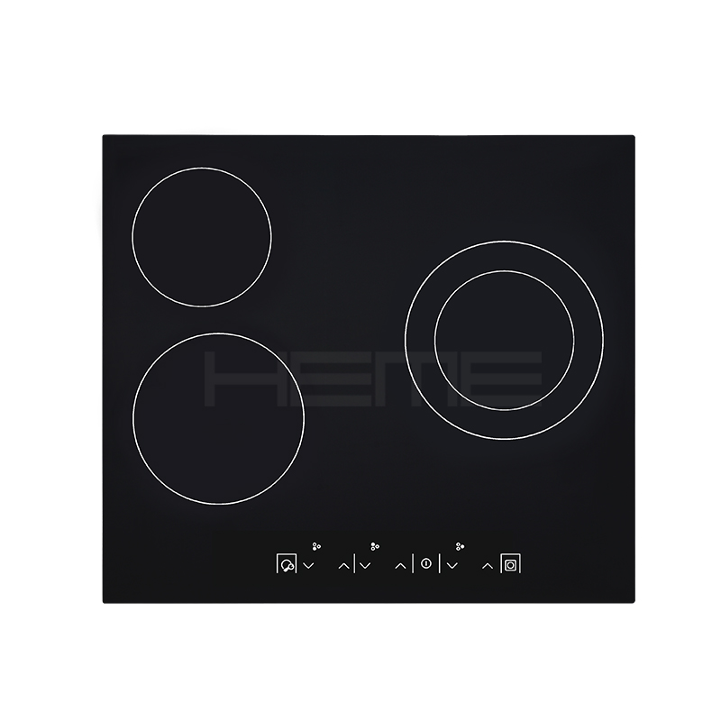 Built in home appliance cooktop supplier 60cm 3 burners ceramic cooker