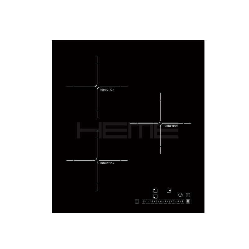 Built in cooktop China manufacturer glass panel 3 burner electric induction hob