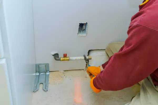 gas hob connection